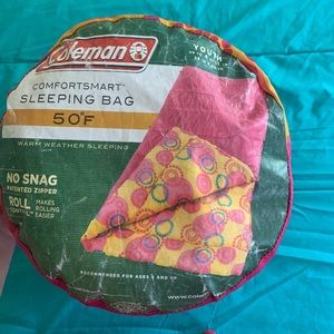 Coleman sleeping bag for youth